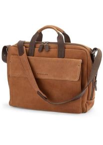 Harold’s Lederwaren Notebook-Tasche Cognac