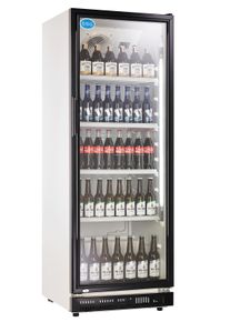 Getränkekühlschrank LG-360BB 360 Liter weiss | Gastro Kühlschrank | Flaschenkühlschrank | Kühlschrank Flaschen | Flaschenkühlschrank Glastür