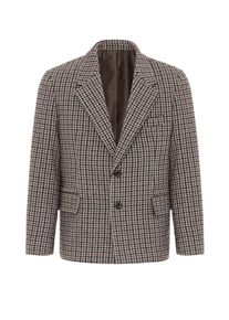 Antioch Sakko Herren Gr&ouml;&szlig;e 48/50 braun / grau / wei&szlig;