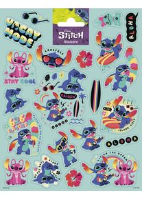 Stitch & Angel Sticker 26 x 16cm