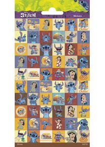 Stitch & Angel Stickerbogen 20 x 10 cm