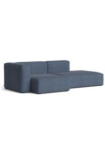 Mags Sofa 2,5-Sitzer Combination 3 mit Armlehne links Hay Stoff Turf Blau grau