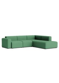 Mags Sofa Corner Combination 2 Low Armrest mit Armlehne rechts Hay Stoff Steelcut 932