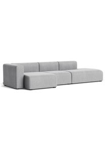 Mags Sofa 3-Sitzer Combination 4 mit Armlehne links Hay Stoff Hallingdal 130