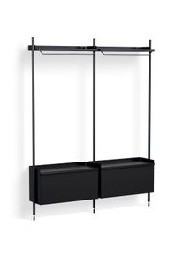 Pier System 1002 2 Column Regal / Garderobe Hay