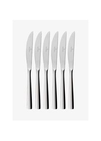 Villeroy & Boch Villeroy Boch Tafelmesser 6 Stk Piemont silberfarben