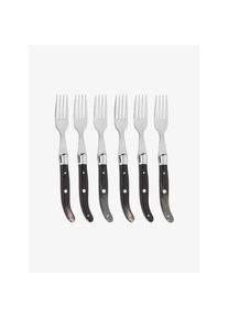Laguiole Claude Dozorme Steakgabel schwarz