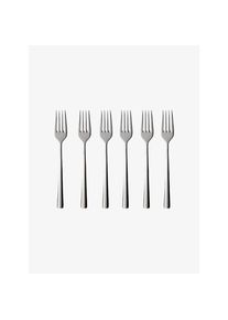 Villeroy & Boch Villeroy Boch Vorspeisengabel 6 Stk Piemont silberfarben