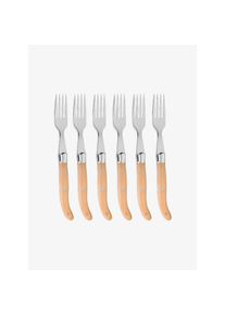 Laguiole Claude Dozorme Steakgabel caramel
