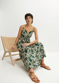 Maxikleid in grün, Grösse 46, bonprix