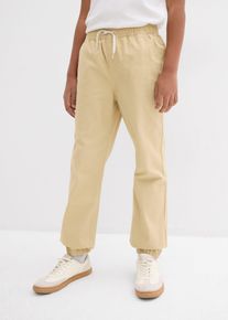 Regular Fit Schlupfhose aus reiner Baumwolle (2er Pack) in schwarz, Gr&ouml;sse 176, 100% Baumwolle, bonprix