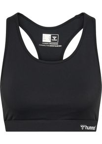 Hummel Sport-BH 'Active' Damen, schwarz / weiß, Größe XS