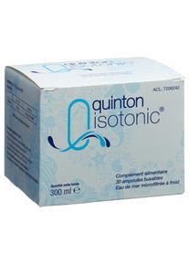 EAU DE QUINTON Isotonic 9g/l Trinkamp