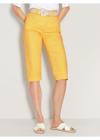 Peter Hahn - Capri-Hose, gelb, Gr. 24, Baumwolle