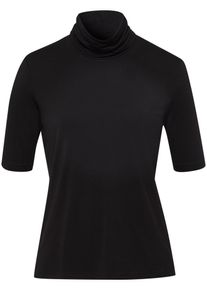 Peter Hahn - Rollkragen-Shirt, schwarz, Gr. 46, Viskose