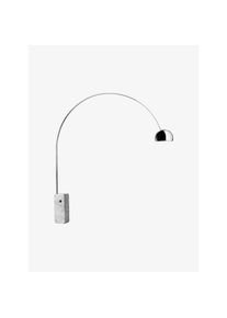 Flos Stehlampe Arco Led silberfarben