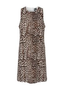 Pieces, Femmes Robe 'PCJosella', caramel / noir / blanc