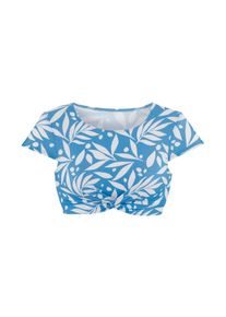 active by Lascana LASCANA ACTIVE, Femmes Hauts de bikini sport, bleu ciel / blanc