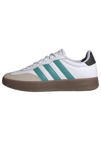 adidas Sportswear, Hommes Baskets basses 'Barreda', beige / &eacute;meraude / noir / blanc