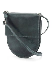 Harold’s Lederwaren Damen-Schultertasche klein petrol
