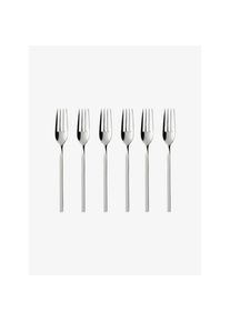Villeroy & Boch Villeroy Boch Tafelgabel 6 Stk NewWave Newwave silberfarben