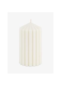 Globus Kerze weiss