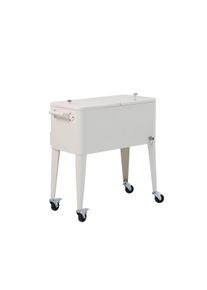 BEST Icy Kühlbox auf Rädern – Beige, Gastronomie-Bedarf