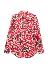 Mango Bluse 'JULIA' Damen Gr&ouml;&szlig;e XS schoko / rot / offwhite
