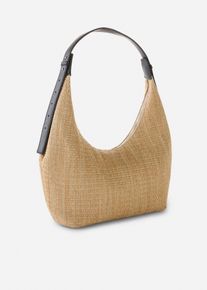 Shopper in Strohoptik in beige, Grösse 22x31 cm, bonprix
