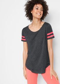 Sport-T-Shirt kurzarm in schwarz, Grösse 36/38 (S), bonprix