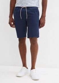 Schlupf-Bermuda aus reiner Baumwolle Regular Fit in blau, Grösse 64, 100% Baumwolle, bonprix