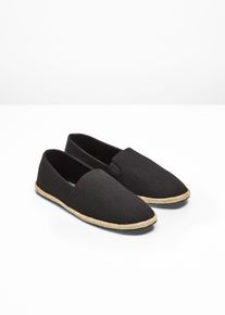 Espadrille in schwarz, Grösse 39, bonprix