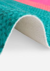 In-und Outdoor Teppich mit Streifenmotiv in bunt | 50x90 cm | bonprix