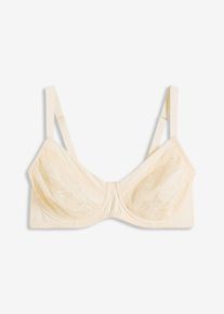 Minimizer-BH mit zarter Spitze in beige, Grösse 90C, bonprix
