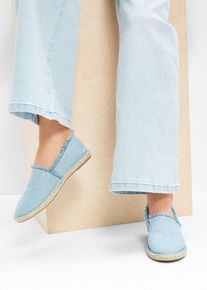 Espadrille in blau, Grösse 41, bonprix