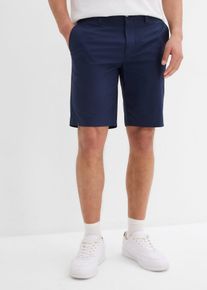 Stretch-Chino-Bermuda (2er Pack) Regular Fit in blau, Grösse 60, 97% Baumwolle, bonprix
