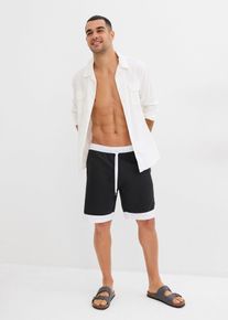 Badeshorts Herren in schwarz, Grösse 56/58 (XL), bonprix