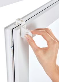 Sichtschutzrollo mit Grafikdruck in weiss | 150x45 cm | bonprix