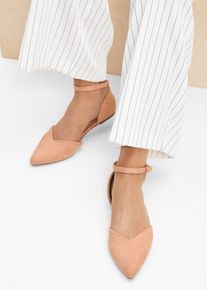 Ballerinas in orange, Grösse 40, bonprix