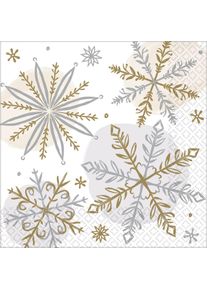 Amscan 16 Let it snow Servietten 25cm