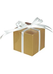 Amscan 100 coffrets cadeaux en or Tiffany