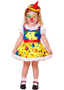 Widmann Zirkus Clown Loulu Mädchen Kostüm