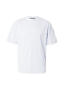 Pegador T-Shirt 'Colne' Herren, pastellblau / weiß, Größe XS