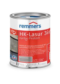 Remmers HK-Lasur 3in1 Grey-Protect wassergrau FT-20924, 0,75 l