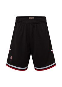 Mitchell & Ness Mitchell and Ness, Hommes Pantalon de sport 'NBA C.B.', rouge / noir / blanc