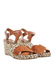 Chloé Chloé Sneaker - Espadrille Sandals - Gr. 37 (EU) - in Braun - für Damen