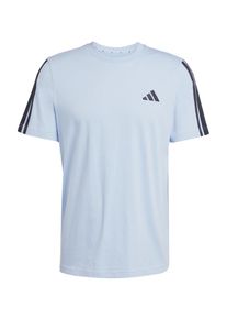 adidas Sportswear Funktionsshirt Herren, hellblau / schwarz, Größe XS