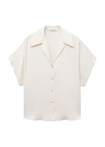 Mango, Femmes Chemisier 'SASSA', blanc cass&eacute;