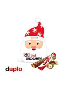 Werbeartikel: Werbekarte "Santa" Mit Duplo | bunt | mit deinem Logo bedrucken