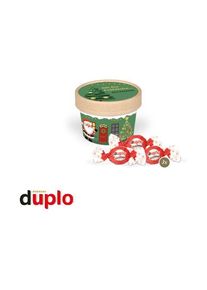 Werbeartikel: Christmas Paperbox Mit Duplo Knusperlen | bunt | mit deinem Logo bedrucken